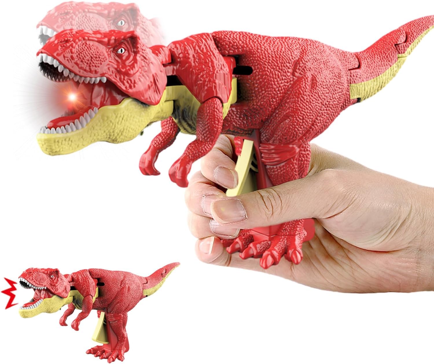 Toybot Interactive T-Rex Dinosaur Toy - Roaring, Biting, Head